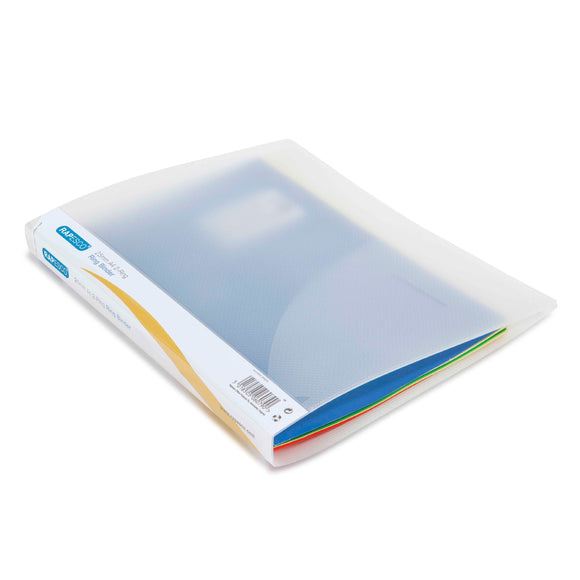 Rapesco 25mm 2-Ring Binder A4 Clear PK10