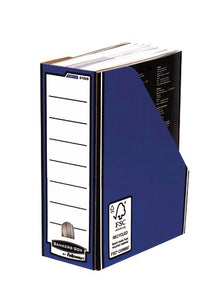 Fellowes Premium Magazine File Blue PK10