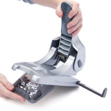 Rapesco Zero 65 Punch 2-Hole Heavy-duty 65 Sheets Silver