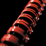 Black n Red A4 Wirebound Hardback Notebook 5mm Quad PK5