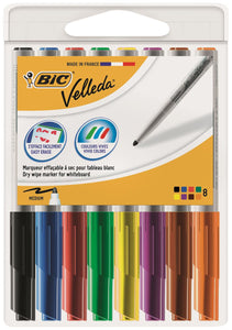 Bic Velleda 1741 Assorted PK8