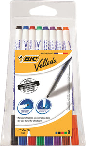 Bic Velleda Whiteboard Marker 1721 Assorted PK8