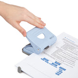 Rapesco 825 2 Hole Metal Punch (25 Sheets) (Powder Blue)