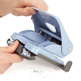 Rapesco 825 2 Hole Metal Punch (25 Sheets) (Powder Blue)