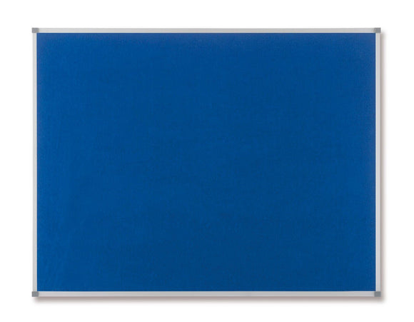 Nobo 1200 x 900mm Classic Felt Notice Board Blue