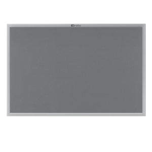 Nobo 900x600mm EuroPlus Felt Noticeboard Alu Frame Grey