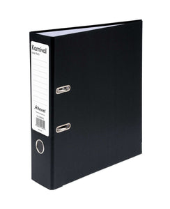 Rexel Karnival A4 Lever Arch File 70mm Spine Black PK10