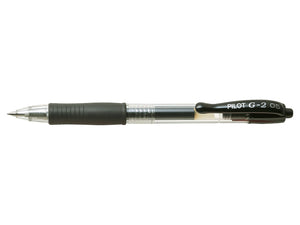 Pilot G205 Black Gel Retractable 0.5mm PK12