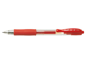 Pilot G205 Red Gel Retractable 0.5mm PK12