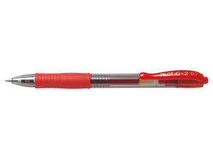 Pilot G207 Red Gel Retractable 0.7mm PK12