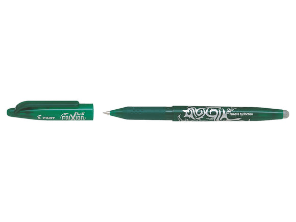 Pilot FriXion Ball Green Erasable 0.7mm PK12