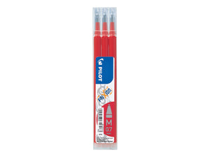 Pilot  Erasable Ink Refill For Frixion or Clicker Red PK3