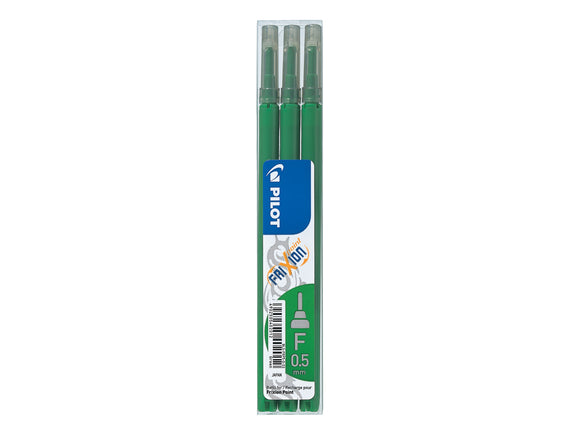 Pilot  FriXion (0.5mm) Point Pen Refill Green PK3