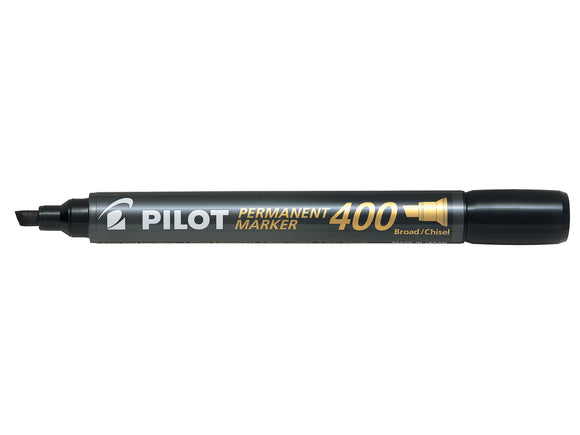 Pilot Permanent Marker 400 Chisel XXL Black PK20 (5 Free)