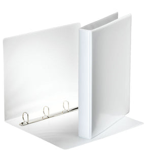 Esselte Presentation Binder 4-DRing 25mm A4 White PK10