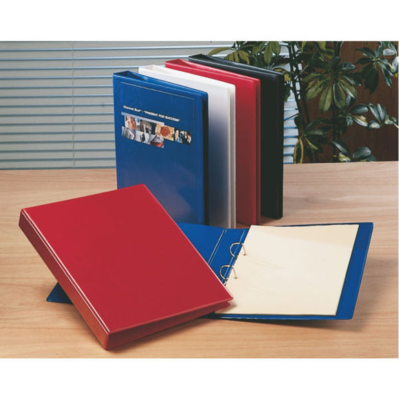 Esselte Presentation Binder 2-DRing 25mm A4 Black PK10