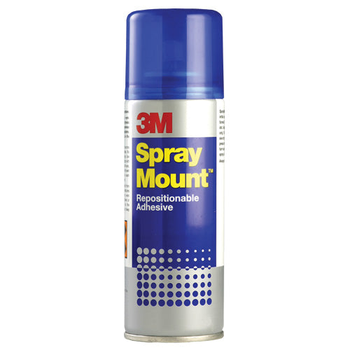 3M Spray Mount Adhesive Spray  CFC-Free  400ml  SM400