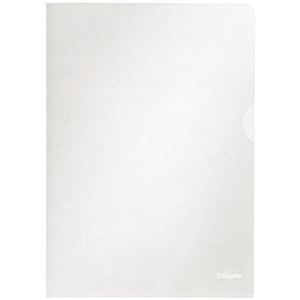 Esselte Folders A4 105 micron Clear  54832 (PK100)