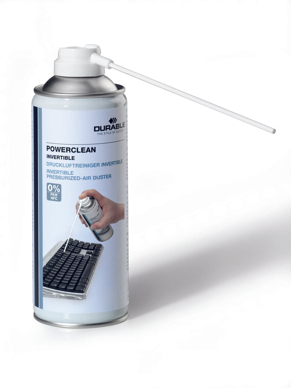 Durable Powerclean Airduster Flammable Inverted 200ml 579719