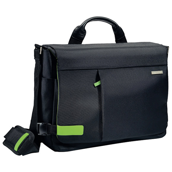 Leitz Smart Traveller 15.6 Laptop Messenger Bag Black