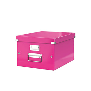 Leitz Click & Store A4 Medium Box Pink