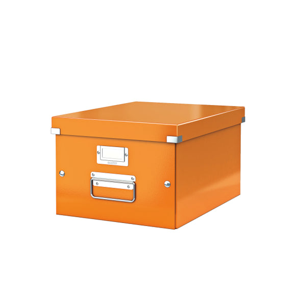 Leitz Click & Store A4 Medium Box Orange