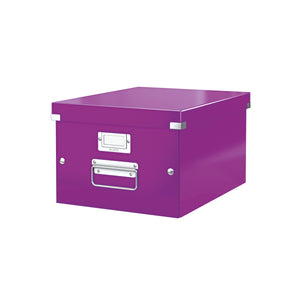 Leitz Click & Store A4 Medium Box Purple