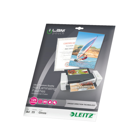 Leitz UDT iLAM Lamination Pouch A4 125mic 74820000 (PK25)