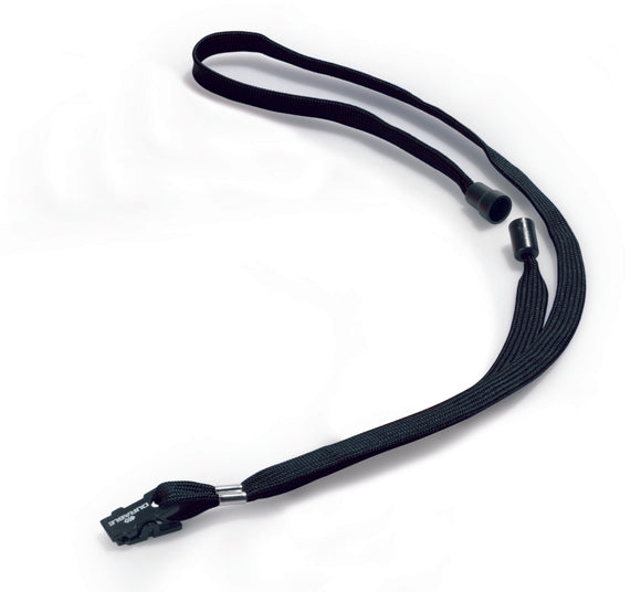 Durable Textile Necklace for Badge 440mm Black 8119/01(PK10)