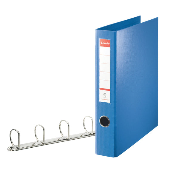 Esselte Ring Binder 4DR 40mm A4 Blue 82405