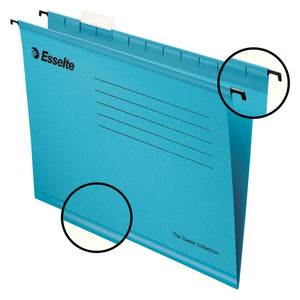 Esselte Classic Suspension File A4 Blue (PK25)