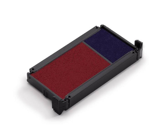 Trodat Replacement Ink Pads 6/4912/2 Red/Blue PK2