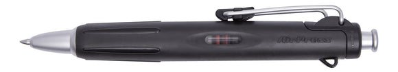 Tombow Ballpoint  AirPress Pen Black & Silver Barrel BK PK1