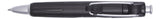Tombow Ballpoint  AirPress Pen Black & Silver Barrel BK PK1