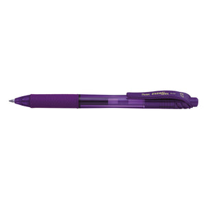 Pentel Energel X Gel Retractable 0.7mm Violet PK12