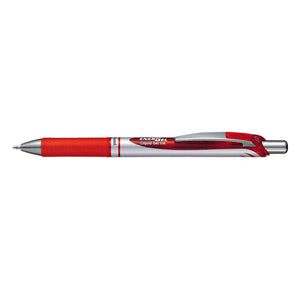 Pentel Energel XM Retractable Needlepoint 0.7mm RED PK12