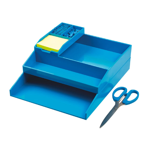 Avery ColorStak Office Desk Set Blue