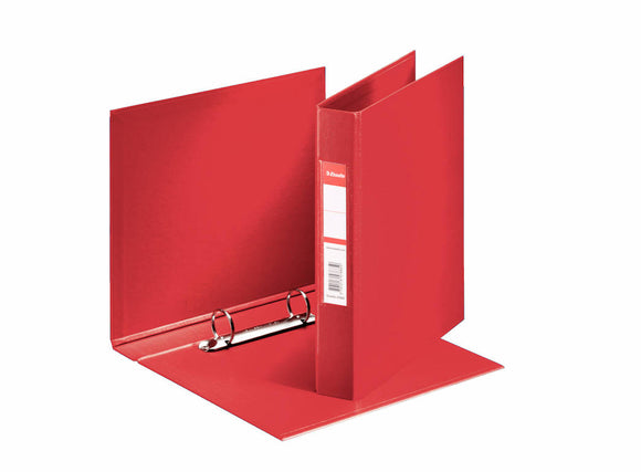 Esselte Ring Binder 2-Ring 25mm A4 Red PK10