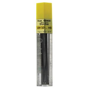 Pentel HB Refill Leads 0.9mm 50-HB PK12