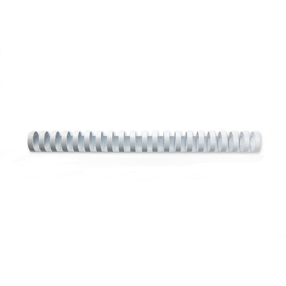 GBC CombBind Binding Combs Plastic 21 Ring A4 28mm WH PK50