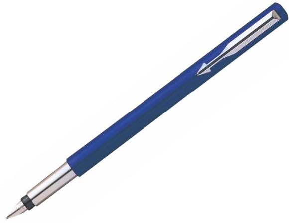 Vector Blue Fountain Pen Stainless Steel Nib and Trim PK1