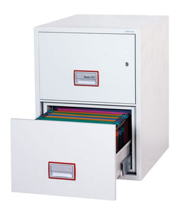 Phoenix Vertical Fire File 2 Drawer Filing Cbnet Key Lock