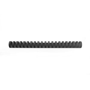 GBC CombBind Binding Combs Plastic 21 Ring A4 28mm BK PK50