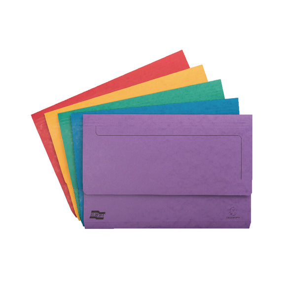 Europa Pocket Wallet Foolscap Assorted 4790Z (PK25)