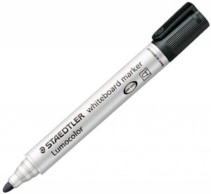 Staedtler Whiteboard Marker Black Bullet PK10