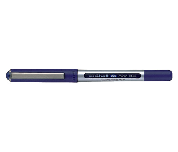 Uni-Ball Eye Micro UB-150 Rollerball Pen 0.5mm Blue PK12