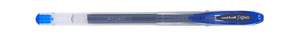 Uni-Ball Signo UM-120 Gel Rollerball 07mm Blue PK12