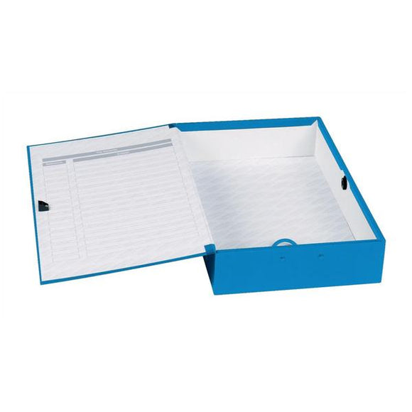 Concord Classic Box File Foolscap Blue PK5