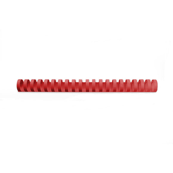 GBC Binding Combs 21 Ring A4 10mm Red 4028215 (PK100)