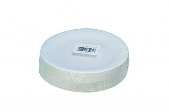 Value Paper Plates (7 inch) White (Pack 100)